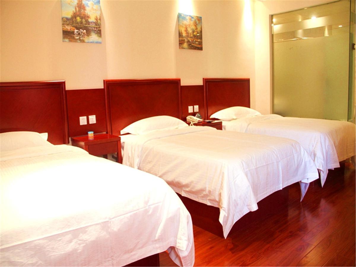 Greentree Inn High Tech Changzhi Road Subway Station Business Hotel Taiyuan  Bagian luar foto